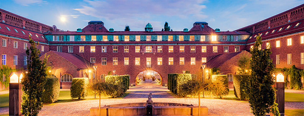 Campus in the evening